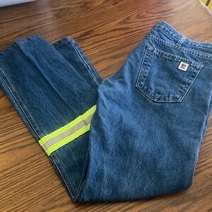 NWT Men's Big Bill work Jeans with Reflective Detail